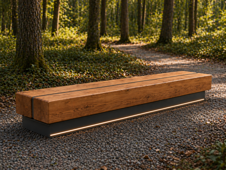 Скамейка «Дуб» Forest Bench