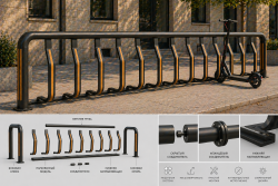 Стойка для самокатов Scooter Rack