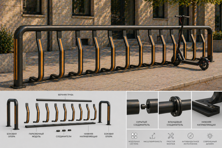 Стойка для самокатов Scooter Rack