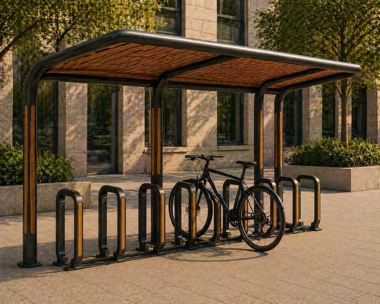 Навес для велопарковки Bike Shelter