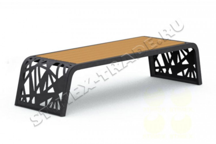 СКАМЬЯ УЛИЧНАЯ ПАРКОВАЯ C95 (С95) - ДОСТАВКА В КАЗАХСТАНЕ И РОССИИ СТИЛ ...