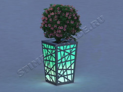 Вазон светящийся с LED подсветкой LP41M5 (ЛП41М5)