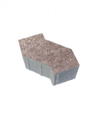 Тротуарная плитка S-ФОРМА (В.3.Ф.10) Искусственный камень Плитняк