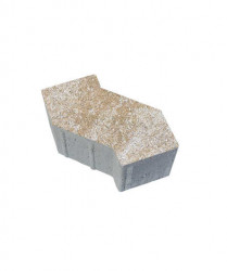 Тротуарная плитка S-ФОРМА (В.3.Ф.10) Искусственный камень Степняк