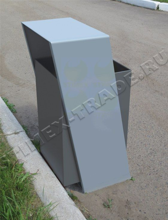 Металлическая урна для мусора уличная U255 (У255)