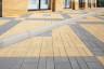 Тротуарная плитка ПРЯМОУГОЛЬНИК (Б.3.П.6) Гранит Оранжевый