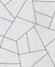 Тротуарная плитка ОРИГАМИ (Б.4.ФСМ.8) Стоунмикс Белый, КОМПЛЕКТ ИЗ 6 ВИДОВ ПЛИТ