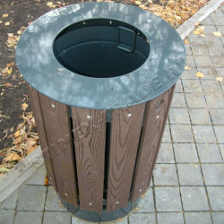 Металлическая урна для мусора уличная U650 (У650)